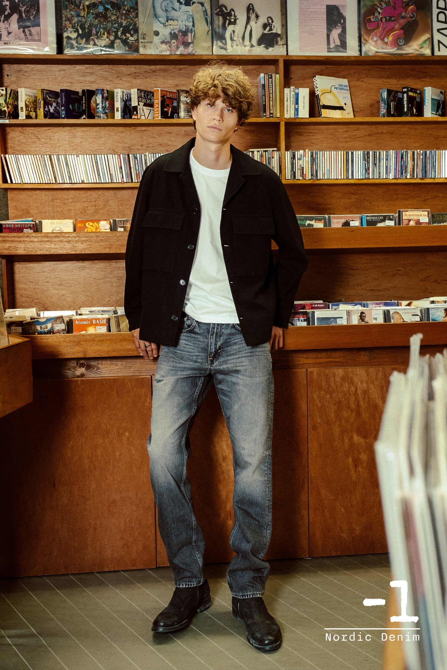 ג׳ינס ארוך לגברים Thunderstorm – Straight Leg